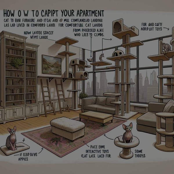 Comment adapter votre appartement pour un chat Sphynx qui aime grimper ?